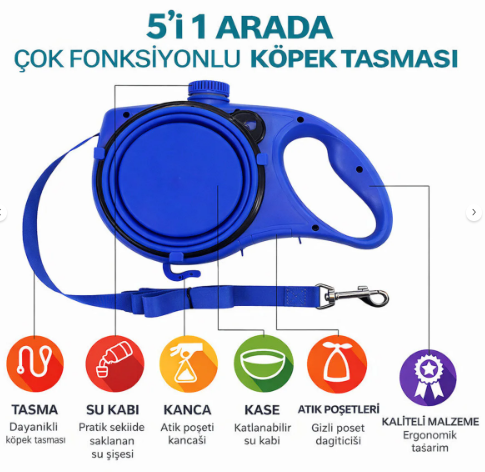 Çok Fonksiyonlu Köpek Tasması